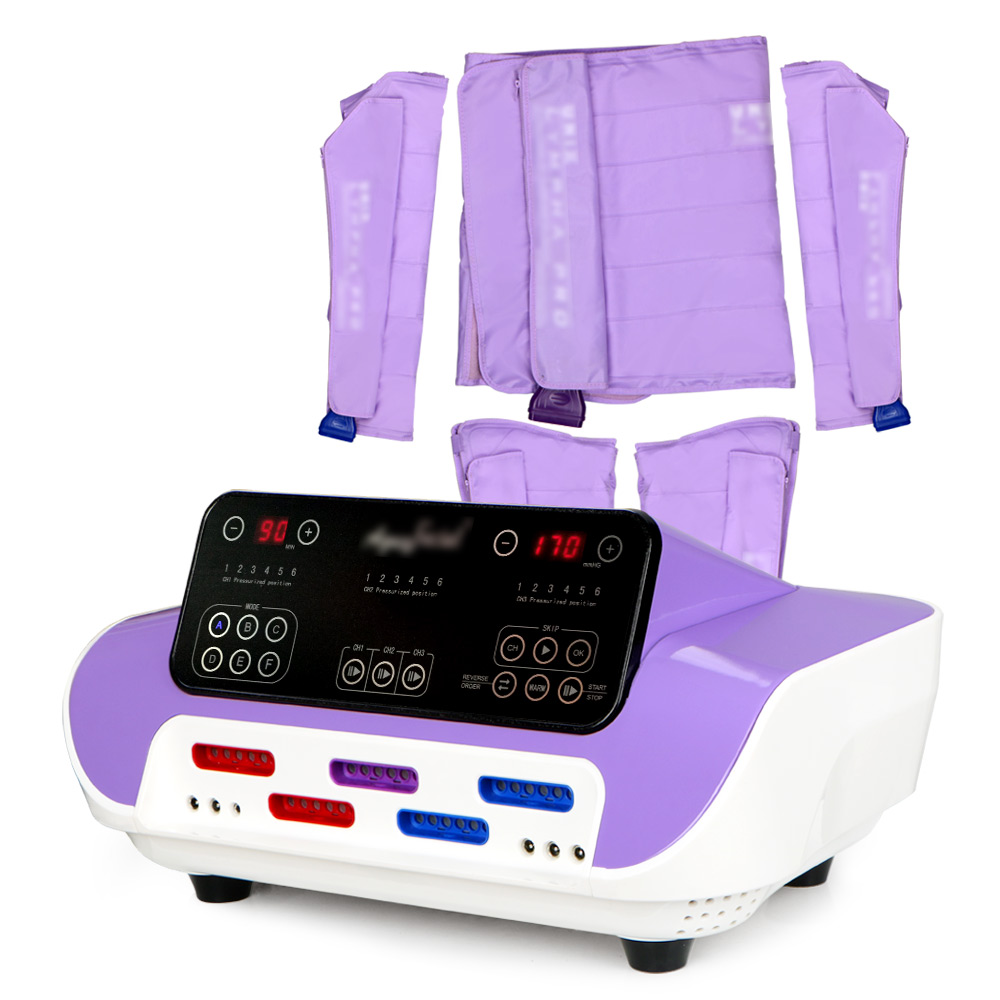 Air Pressure Suit Pressotherapy Body Slimming Weight Loss Salon Lymph Drainage
