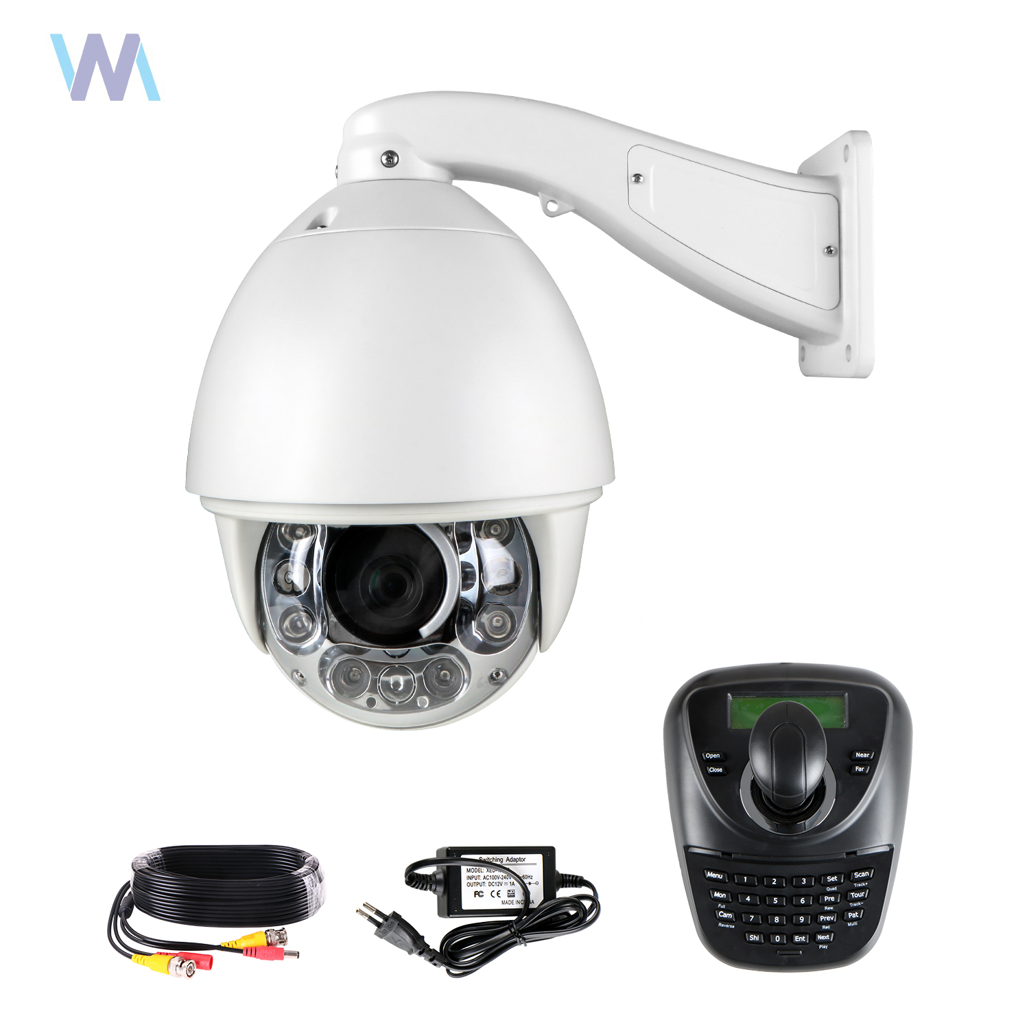 Auto Tracking 30x Zoom 1200TVL PTZ High Speed CCTV Security Camera+ 3D