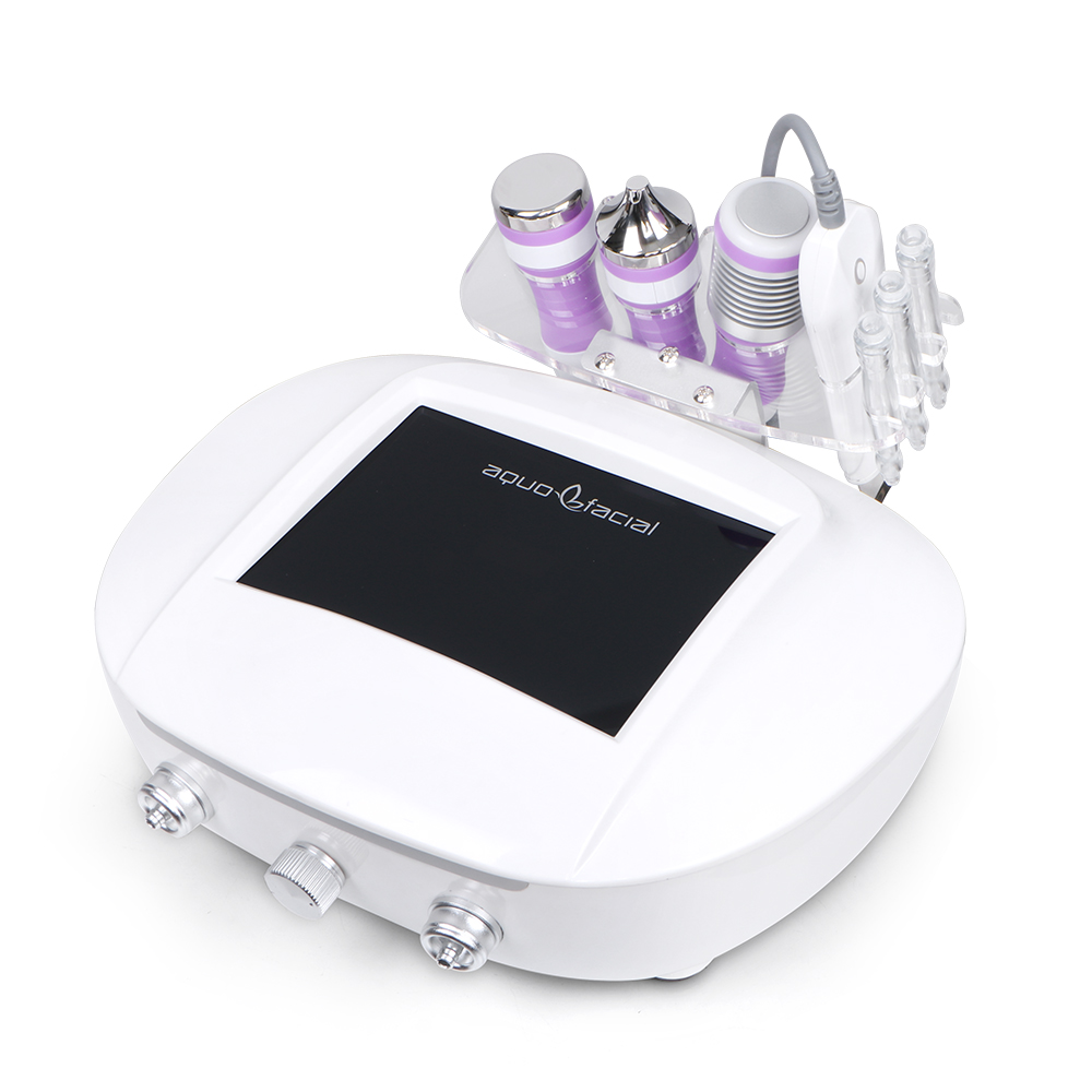 3MHZ Ultrasound Scrubber Dermabrasion Beauty Machine With Cold Hammer Skin Care